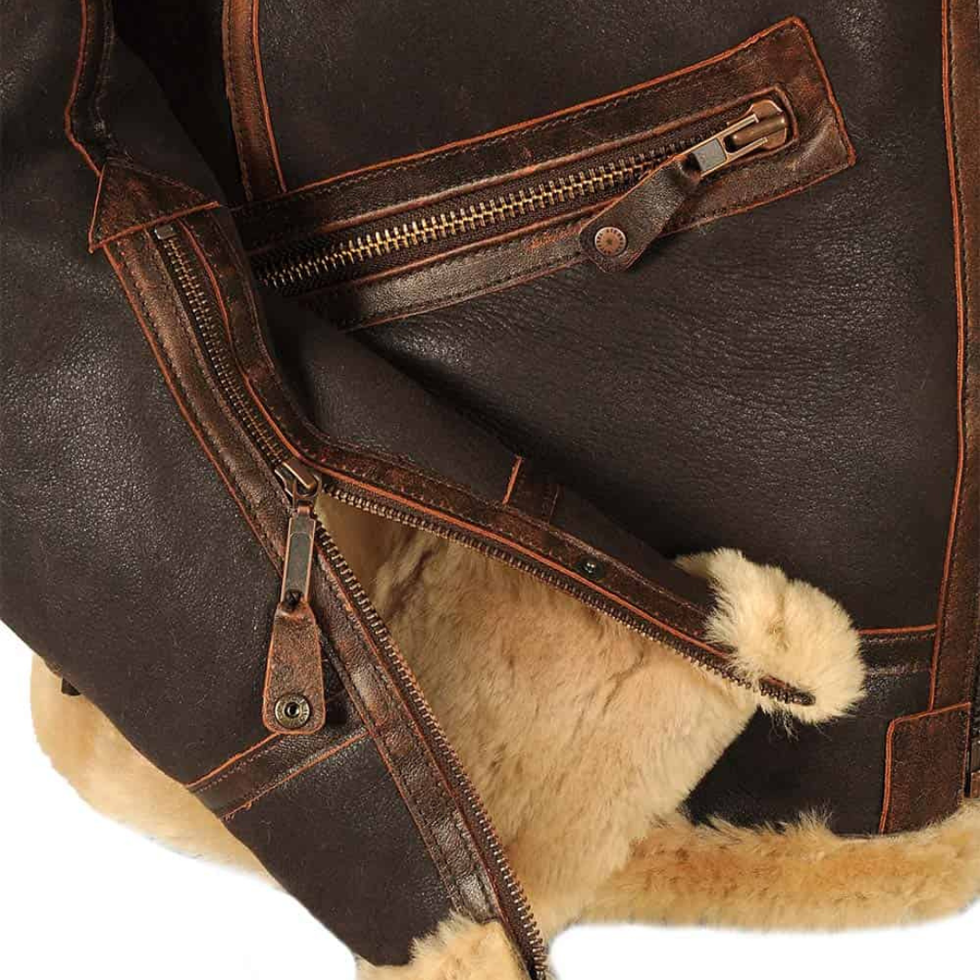 Lucien – Veste de pilote chaude