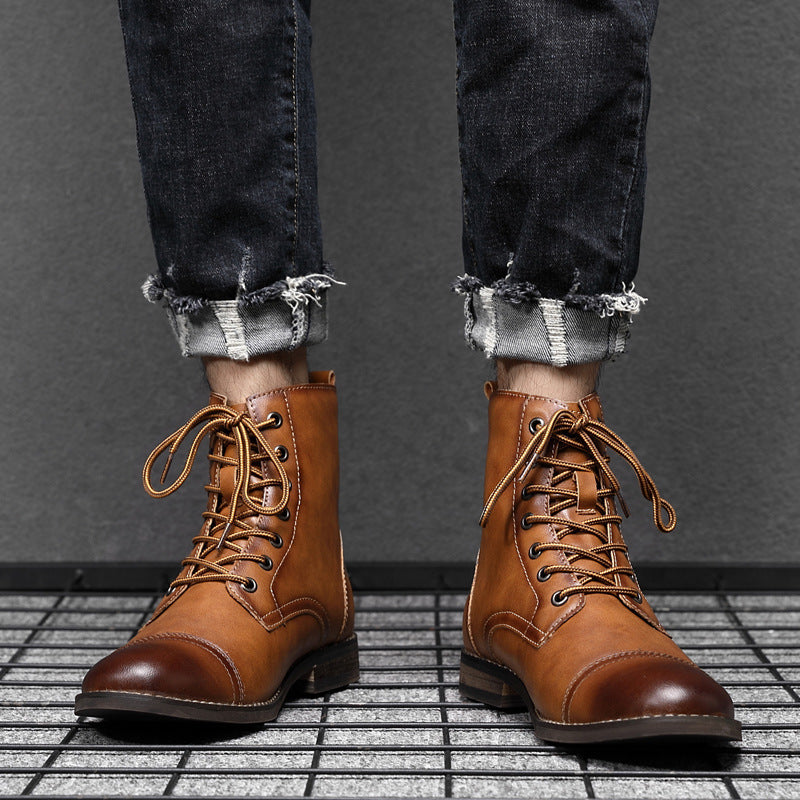 Henri™ - Bottines en Similicuir 14