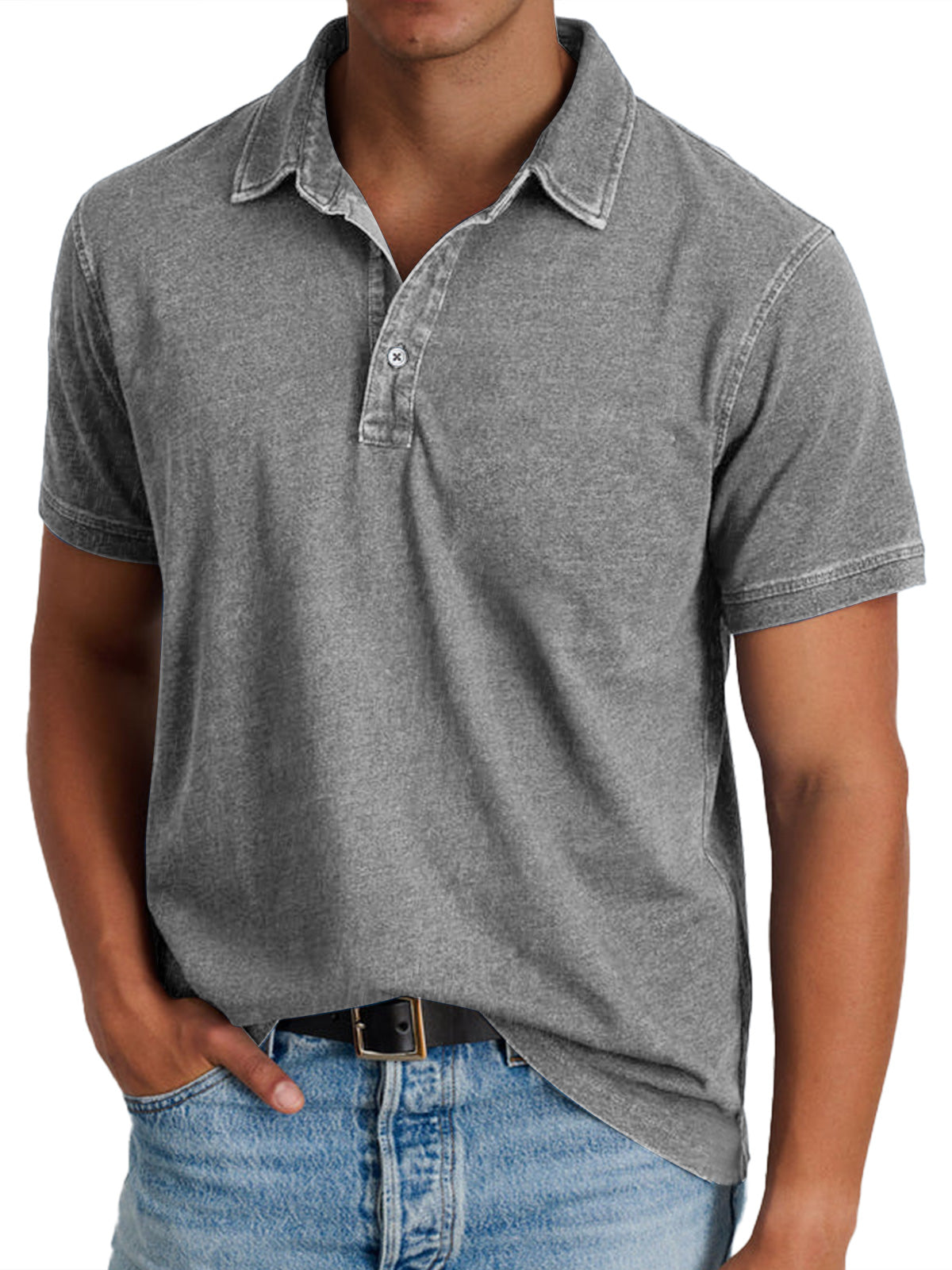 Charles™ - Polo avec Col Élégant