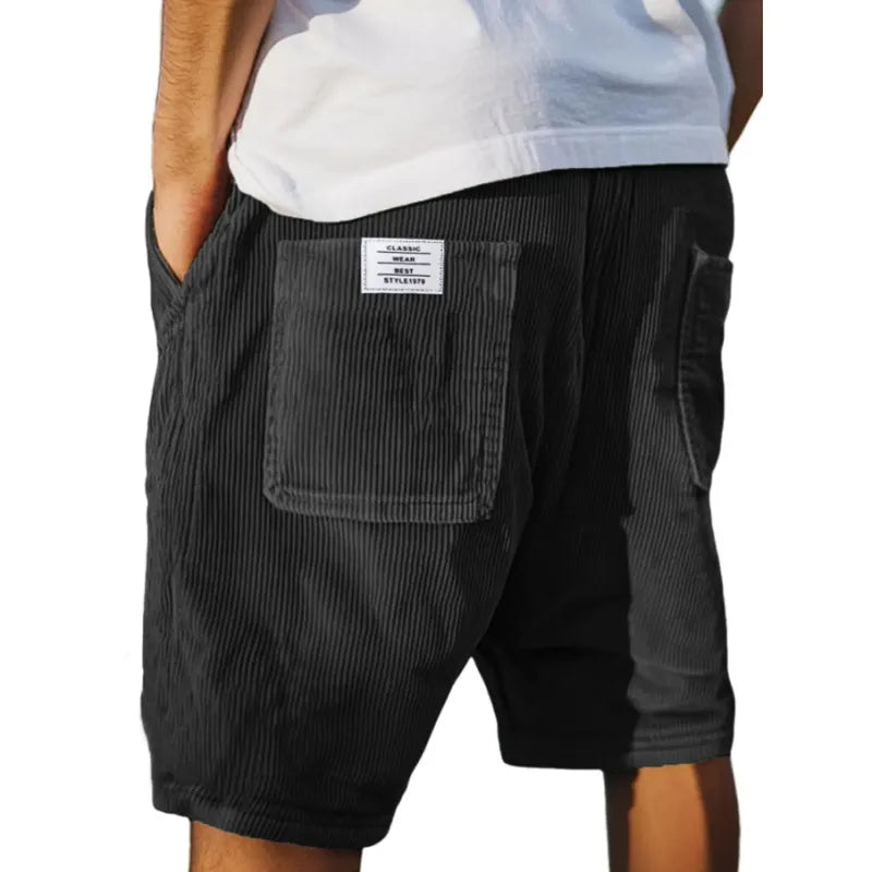 Hugo™ – Short Stylé en Velours