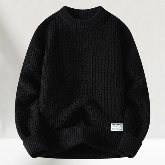 Marceau™ - Pull Col Rond en Maille Douce