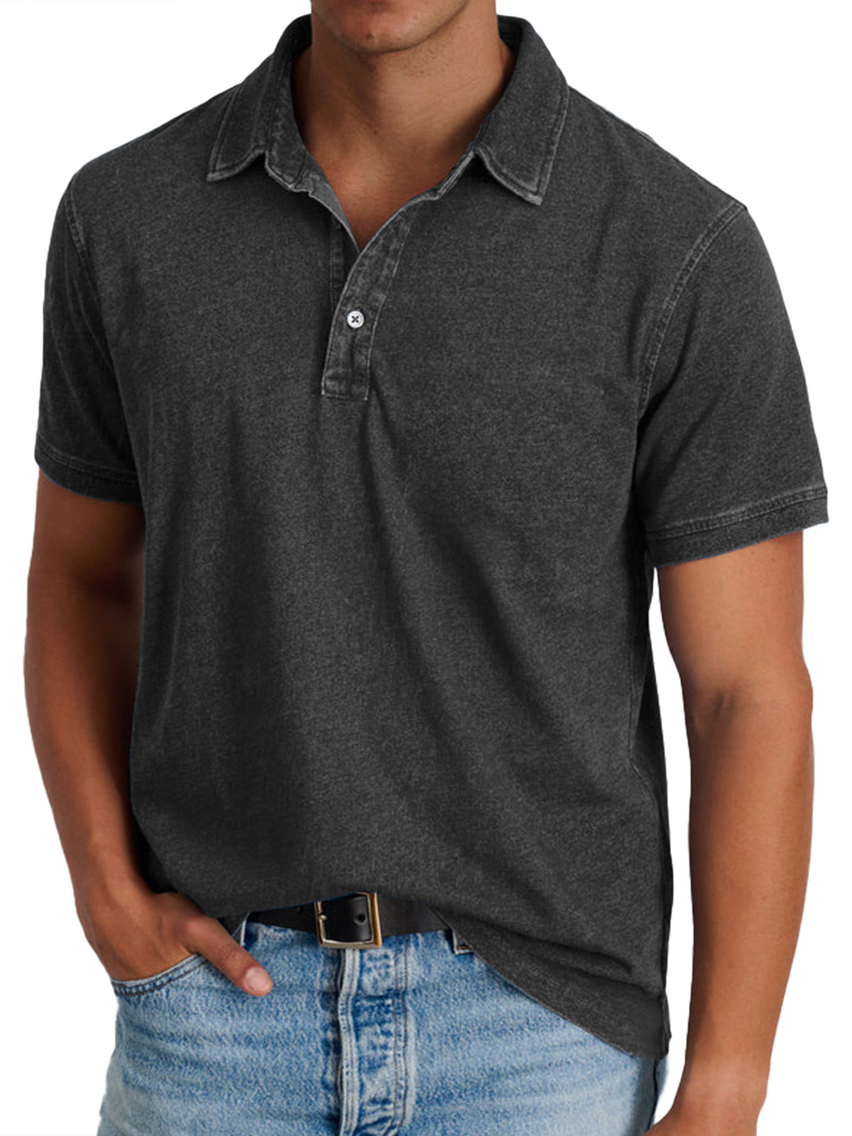 Charles™ - Polo avec Col Élégant