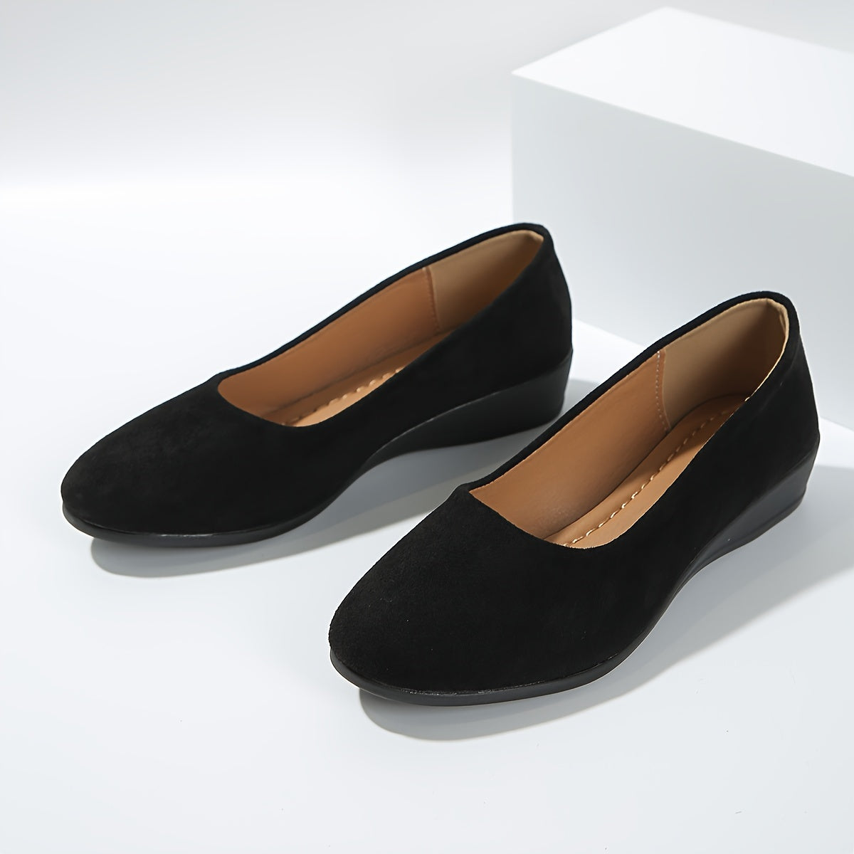 Éliane™ – Ballerines compensées confortables