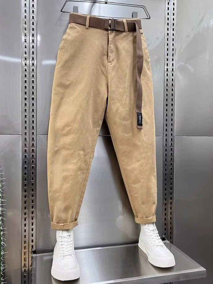 Olivier™ - Pantalon capri avec ceinture