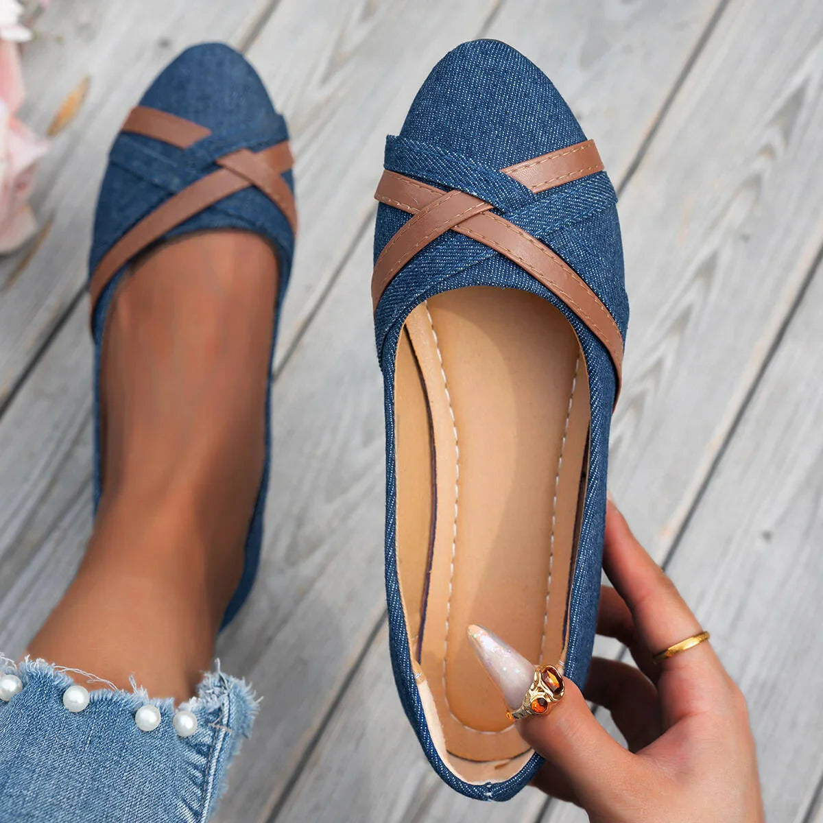 Auriane™ - Mocassins orthopédiques confortables