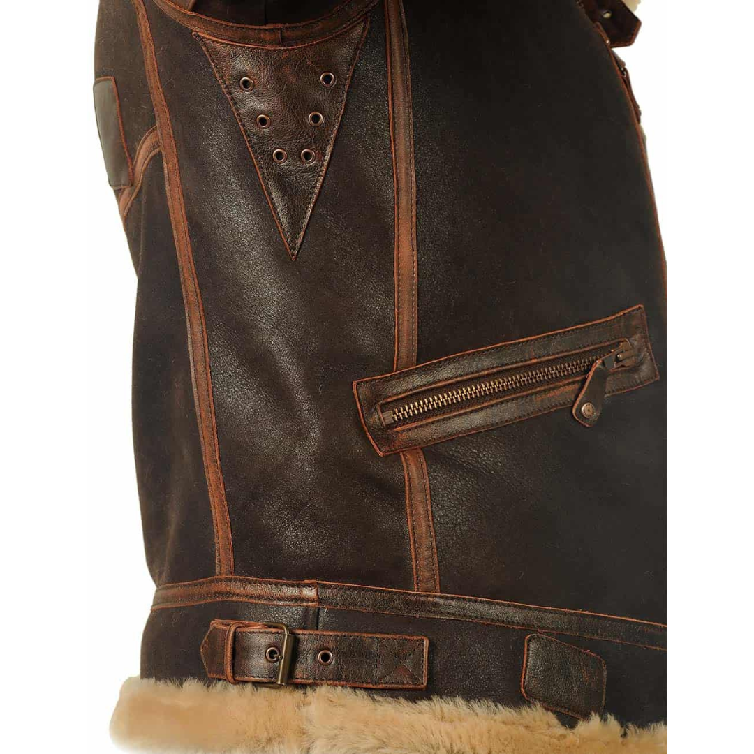 Lucien – Veste de pilote chaude