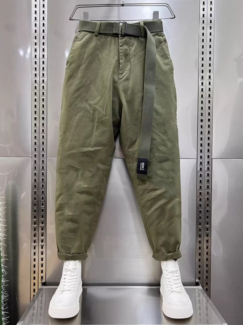 Olivier™ - Pantalon capri avec ceinture