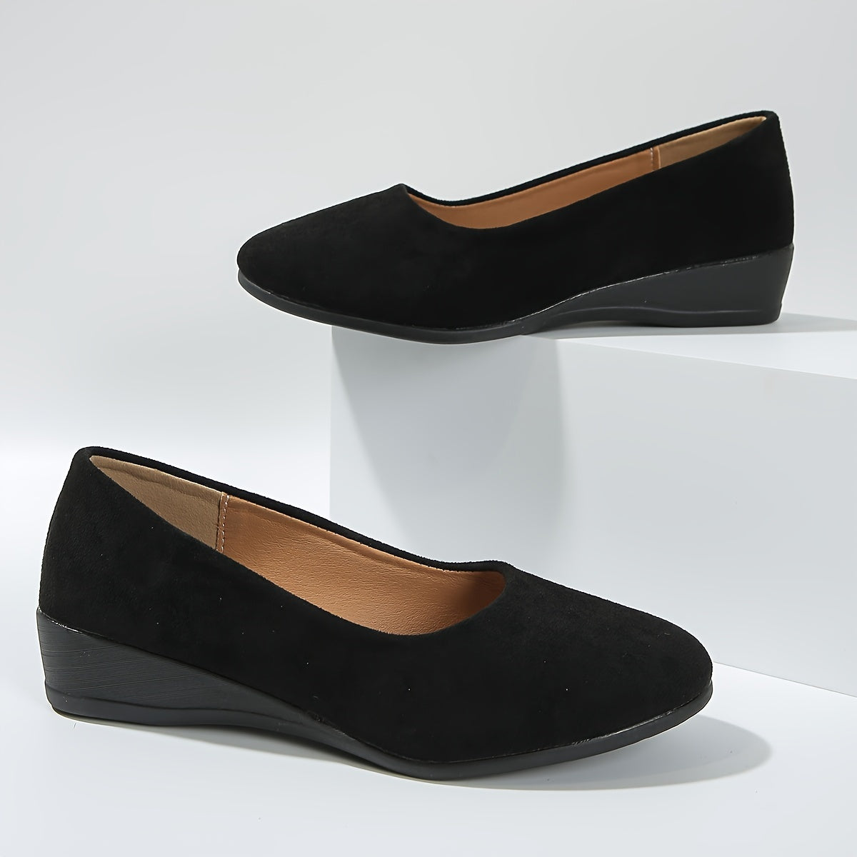 Éliane™ – Ballerines compensées confortables