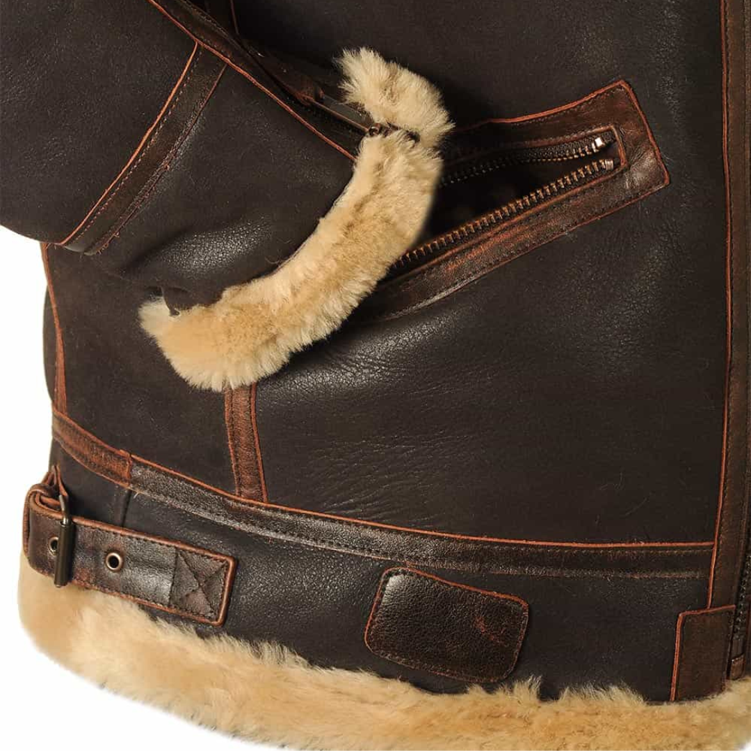 Lucien – Veste de pilote chaude