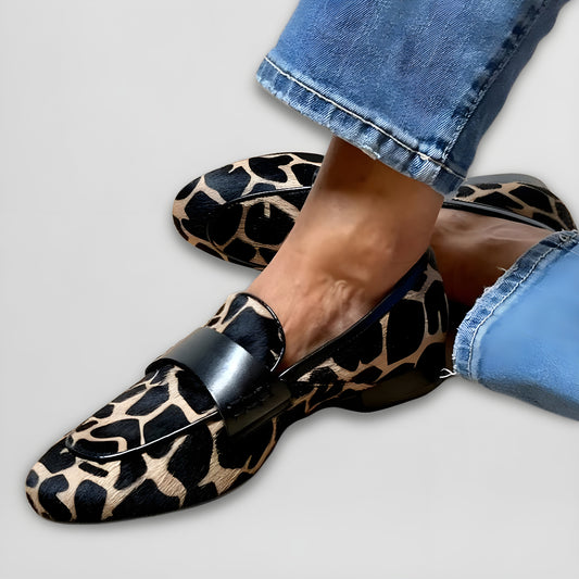 Lysandra™ - Chaussures à imprimé animal d’élégance intemporelle