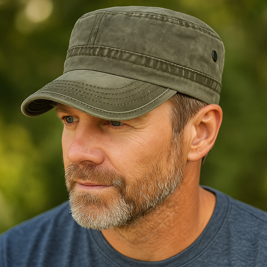 Émile™ - Casquette vintage en coton lavé