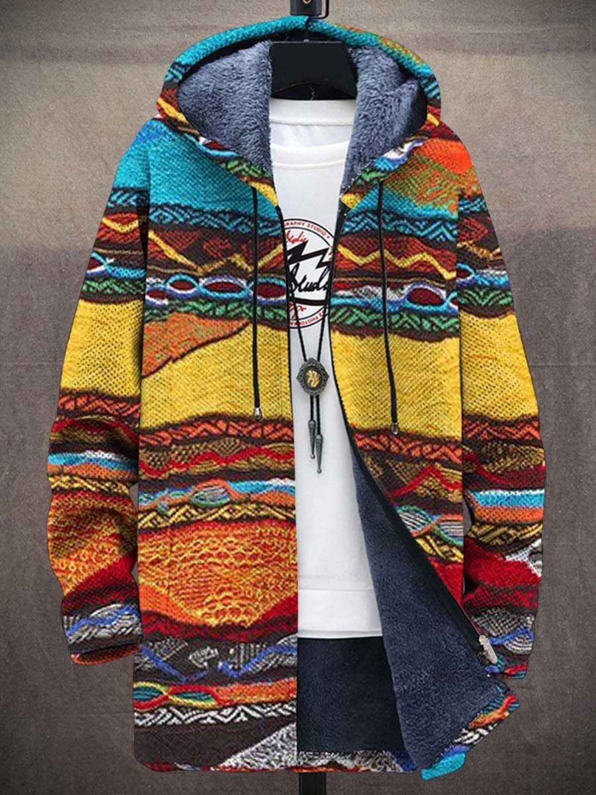 Vérane™ - Cardigan luxueux à inspiration artistique 8