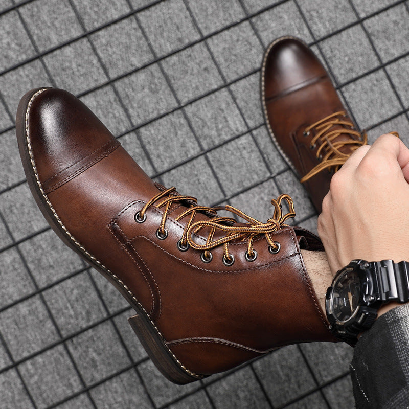 Henri™ - Bottines en Similicuir 14