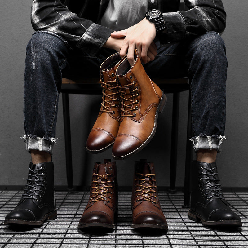 Henri™ - Bottines en Similicuir 14