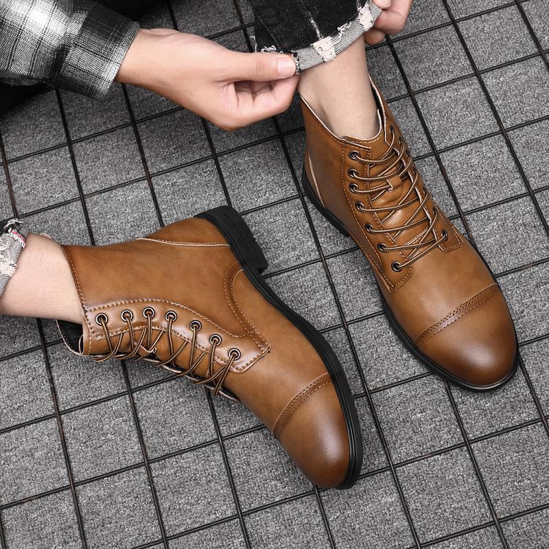 Henri™ - Bottines en Similicuir 14