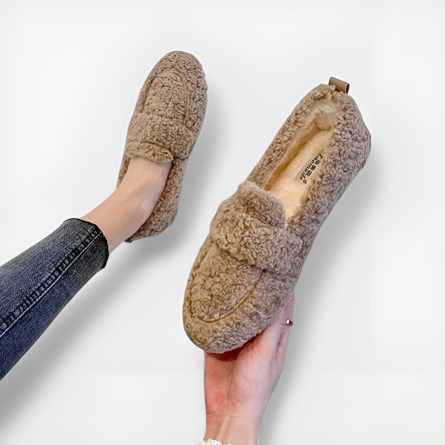 Sharina™ - Chaussons chauds au design élégant