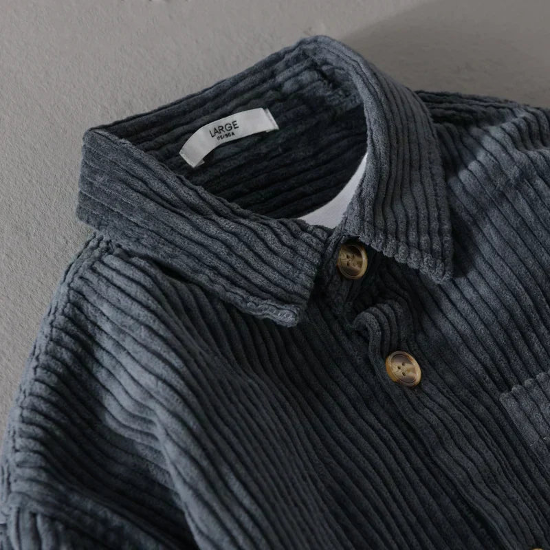 Nolan - Chemise en velours côtelé
