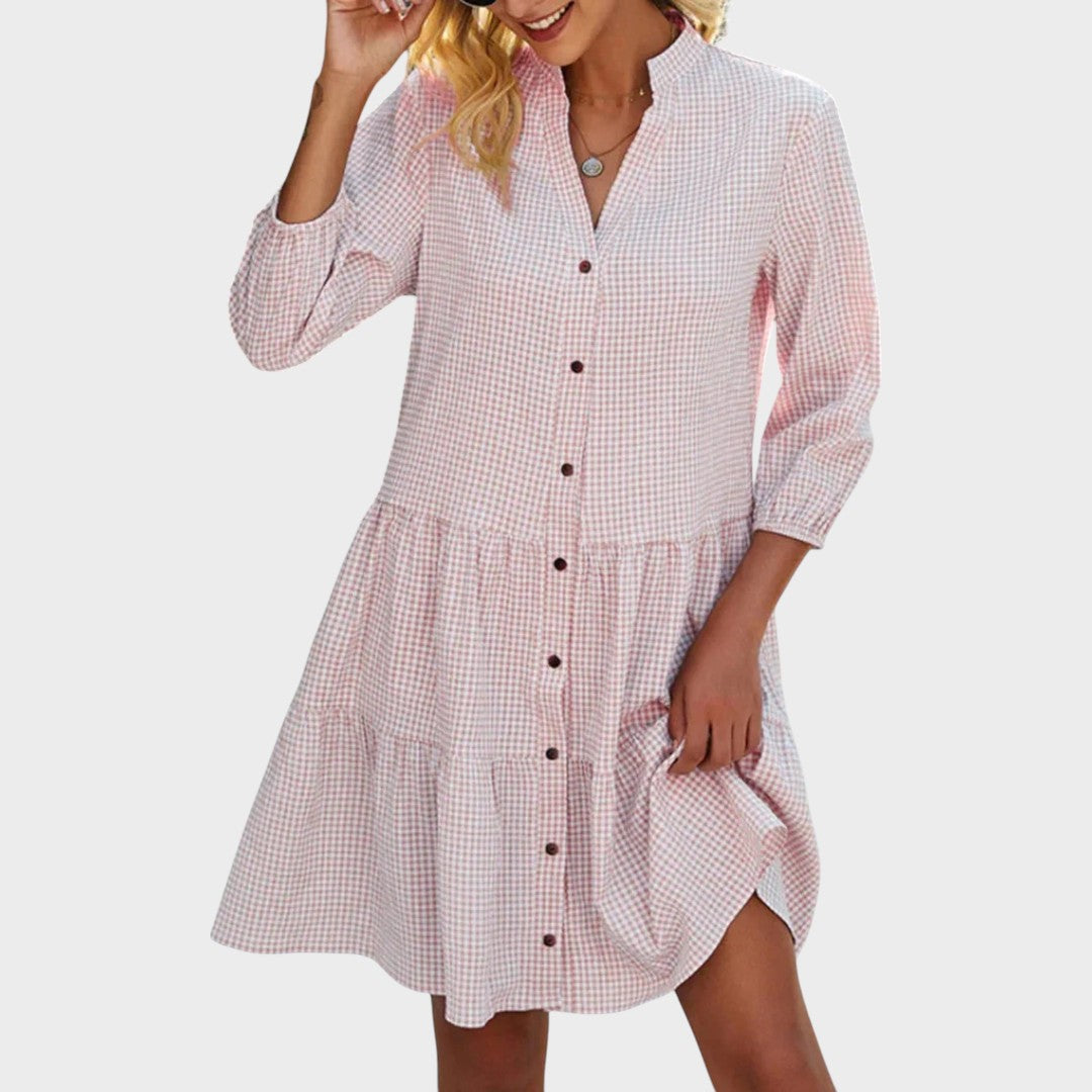 Camille™ - Robe midi fluide