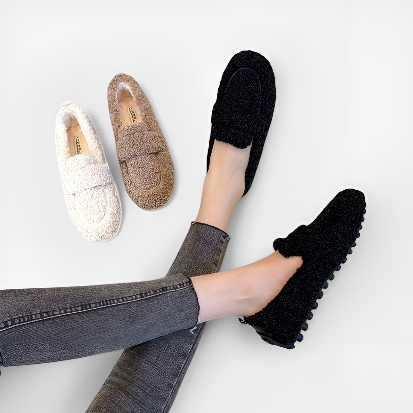Sharina™ - Chaussons chauds au design élégant
