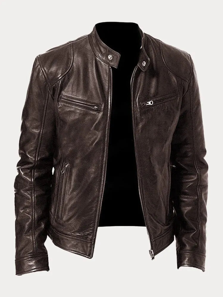 Jules™ – Veste en Cuir Casual