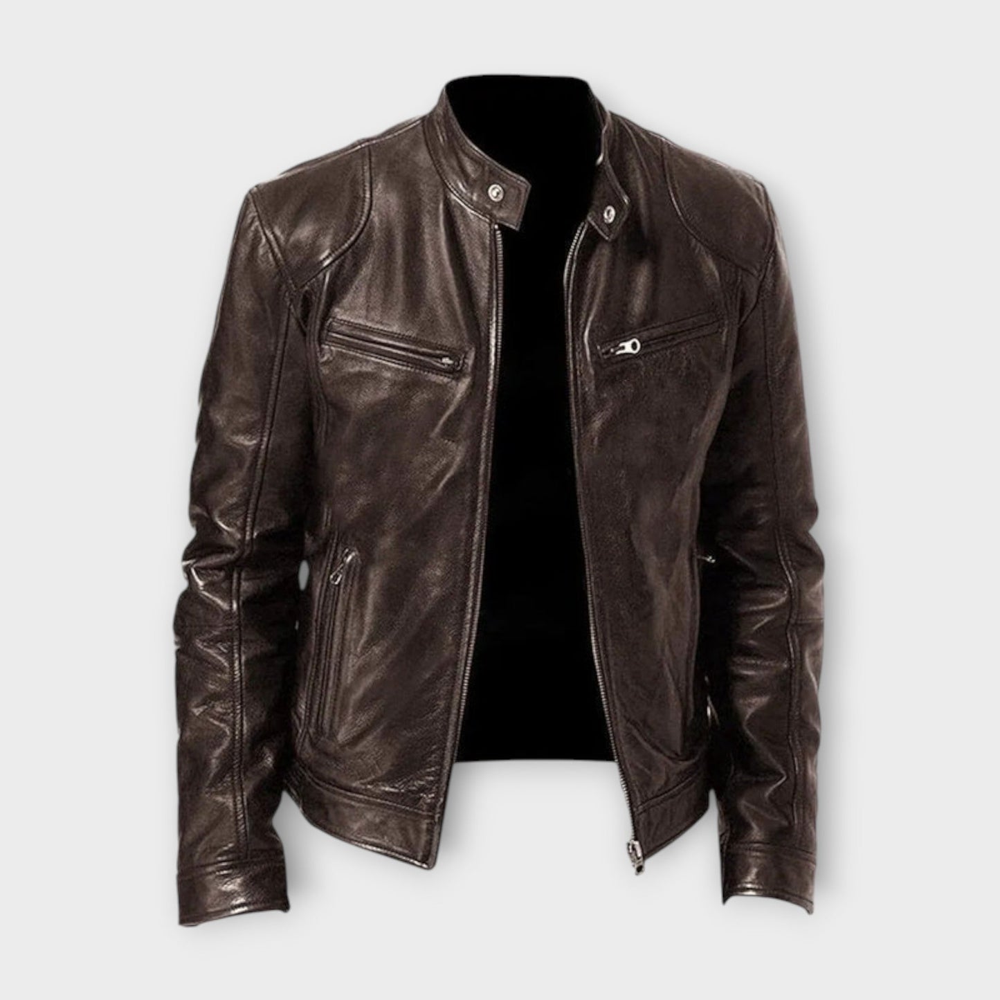 Adrien – Veste en cuir