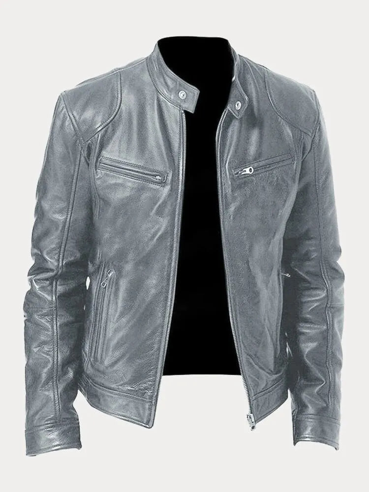 Jules™ – Veste en Cuir Casual