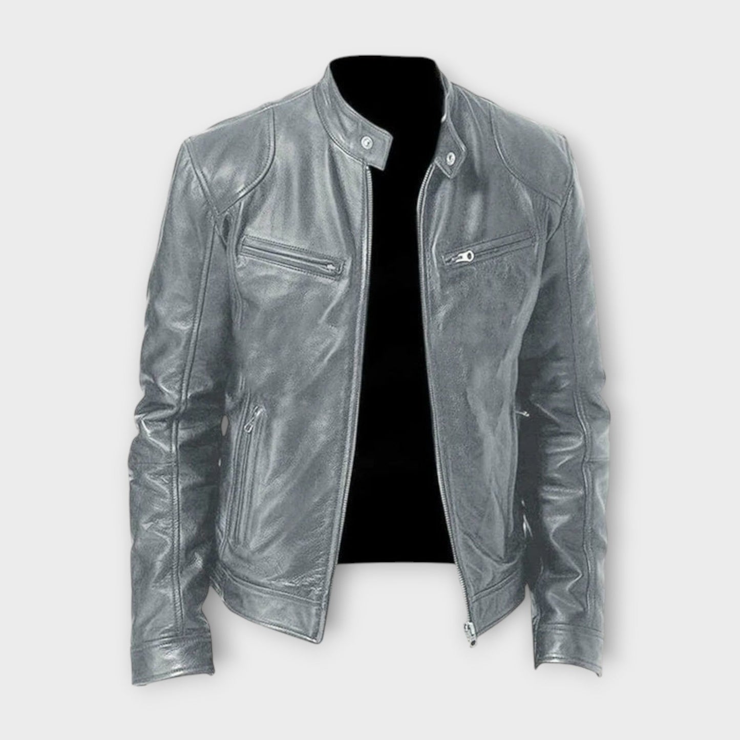 Adrien – Veste en cuir