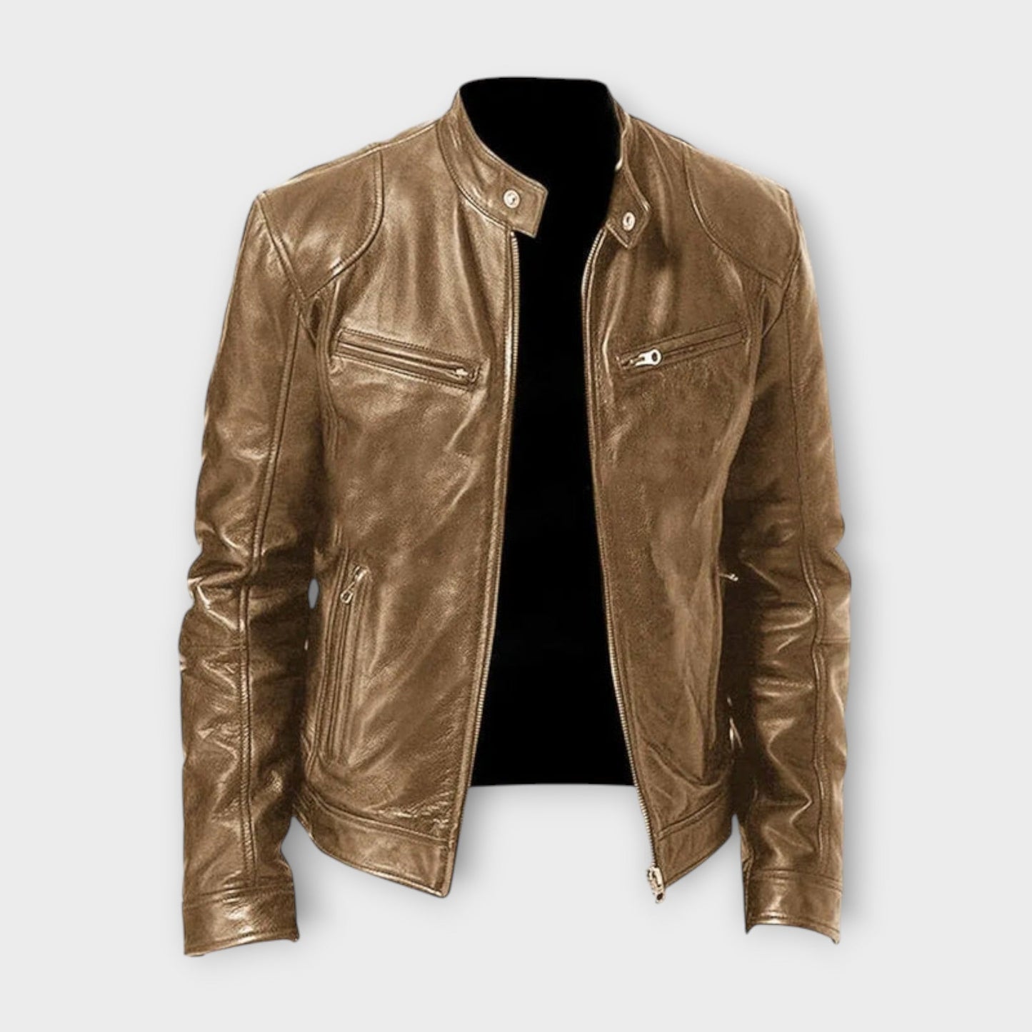 Adrien – Veste en cuir