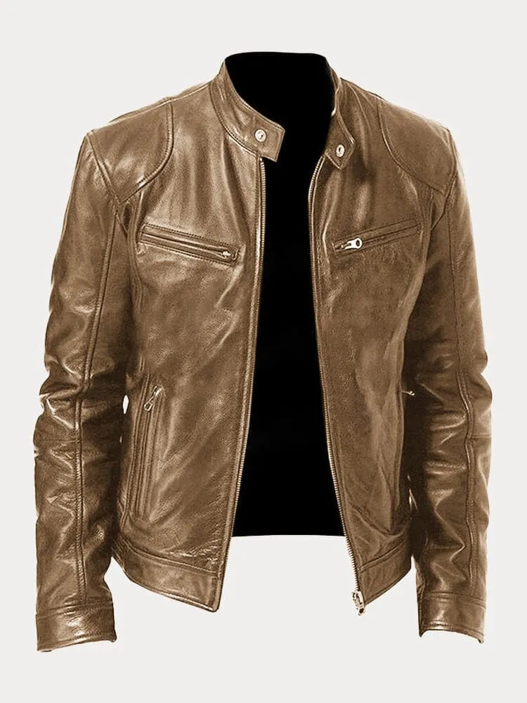 Jules™ – Veste en Cuir Casual