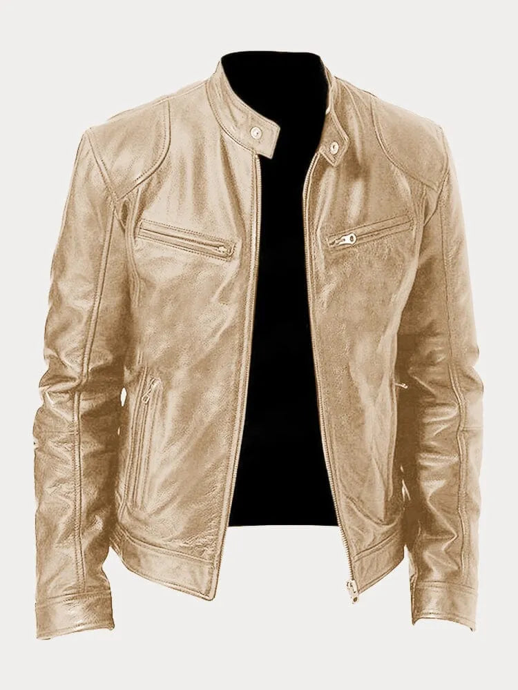 Jules™ – Veste en Cuir Casual