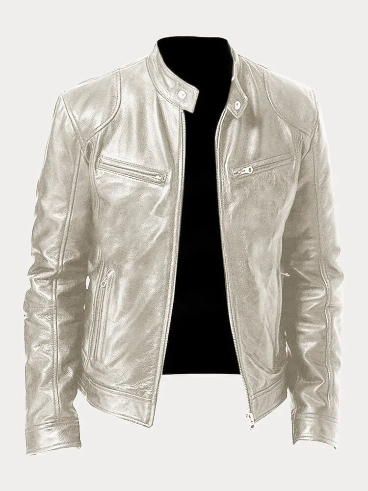 Jules™ – Veste en Cuir Casual