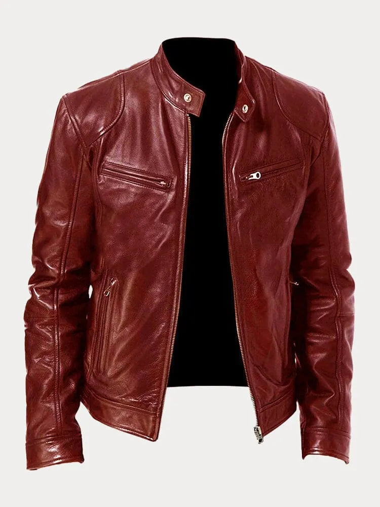 Jules™ – Veste en Cuir Casual