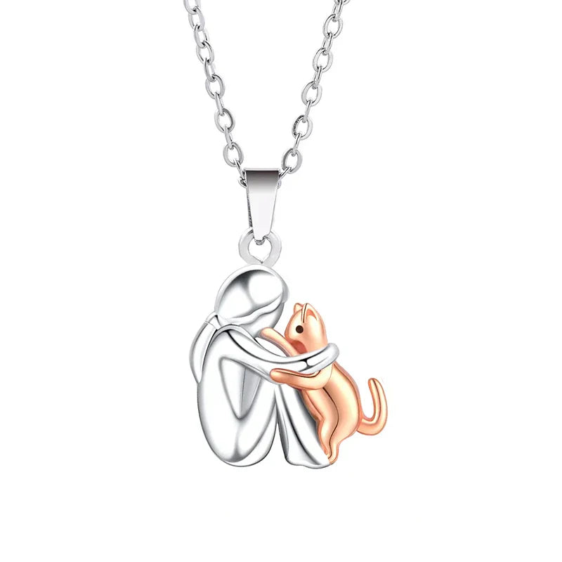 Elivo™ | Collier pendentif Étreinte