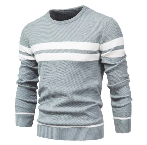 MIRAVO | Pull élégant pour homme à motif chevron