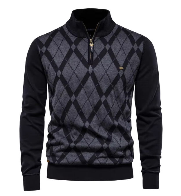 MIRAVO | Pull pour homme à demi-zip