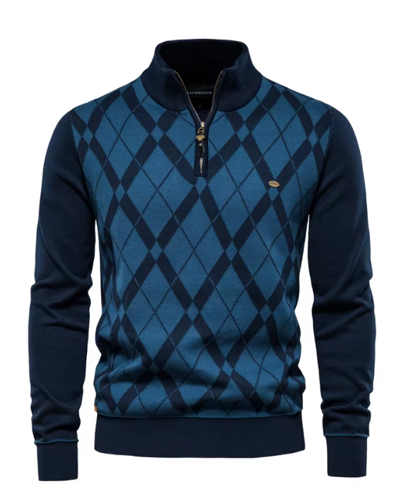 MIRAVO | Pull pour homme à demi-zip