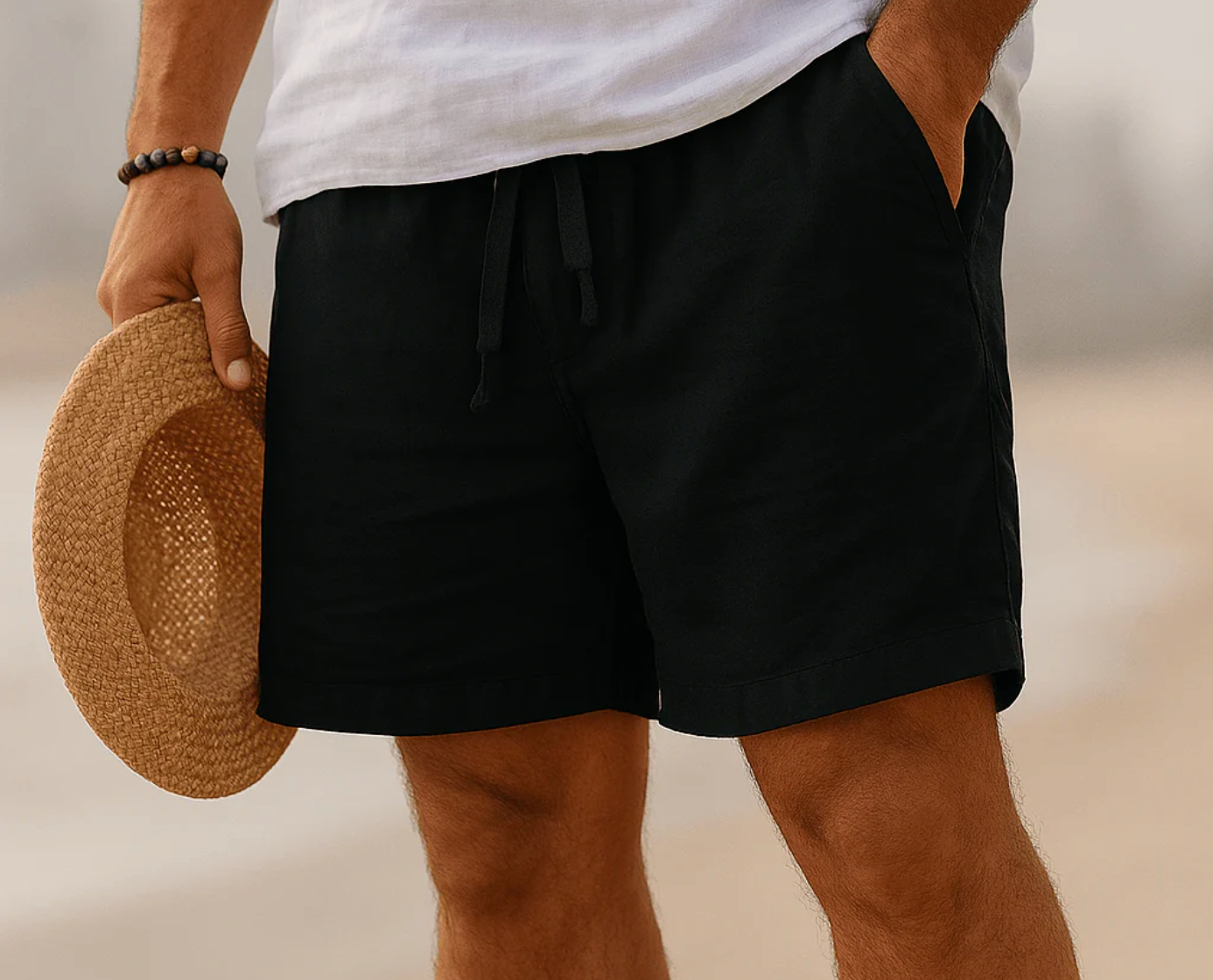 Théo™ – Short en lin élégant