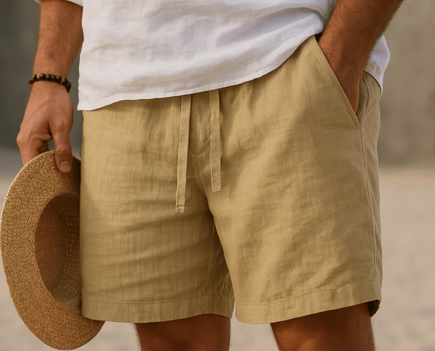 Théo™ – Short en lin élégant