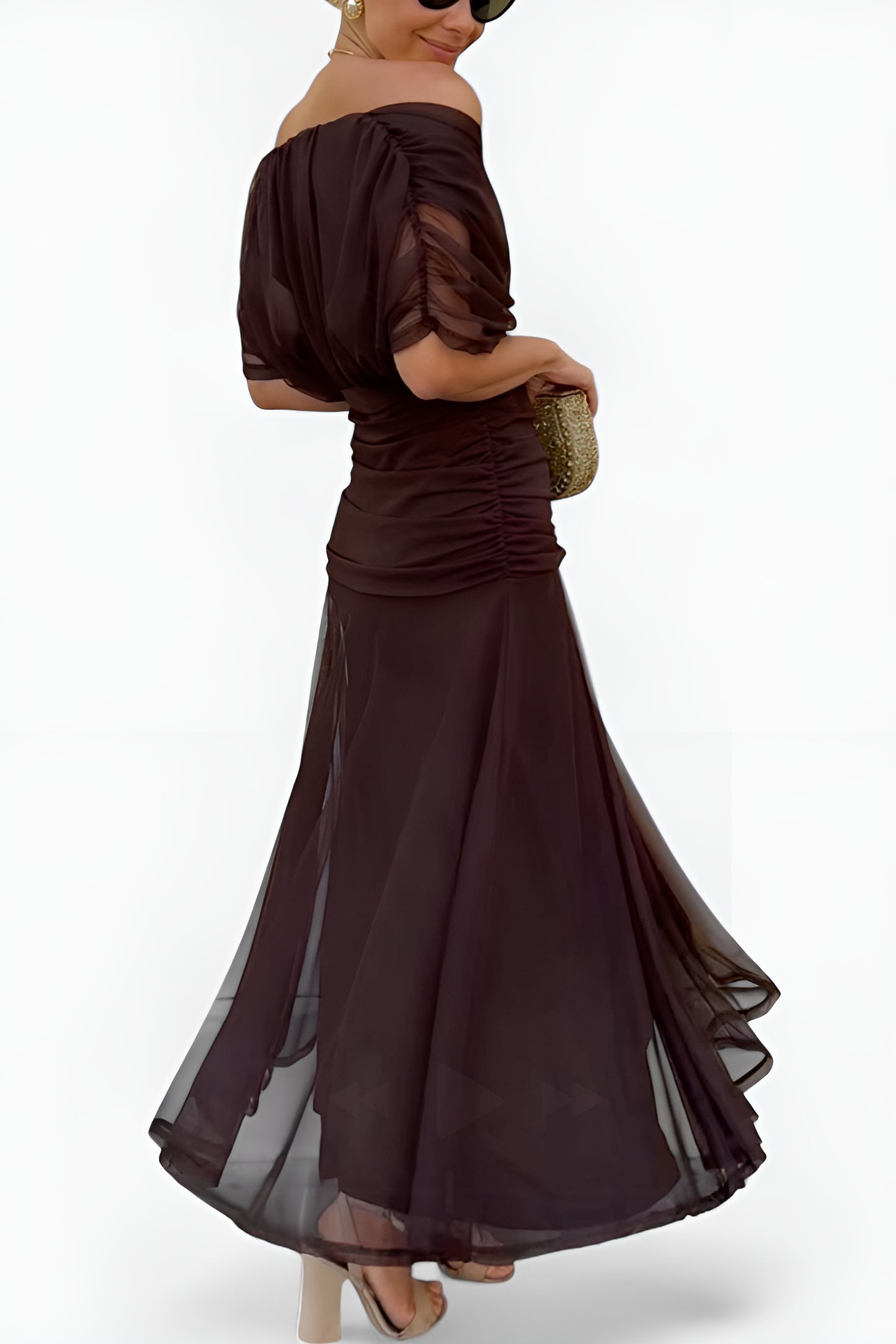 Alondra™ – Robe Longue Fleurie à Col en V