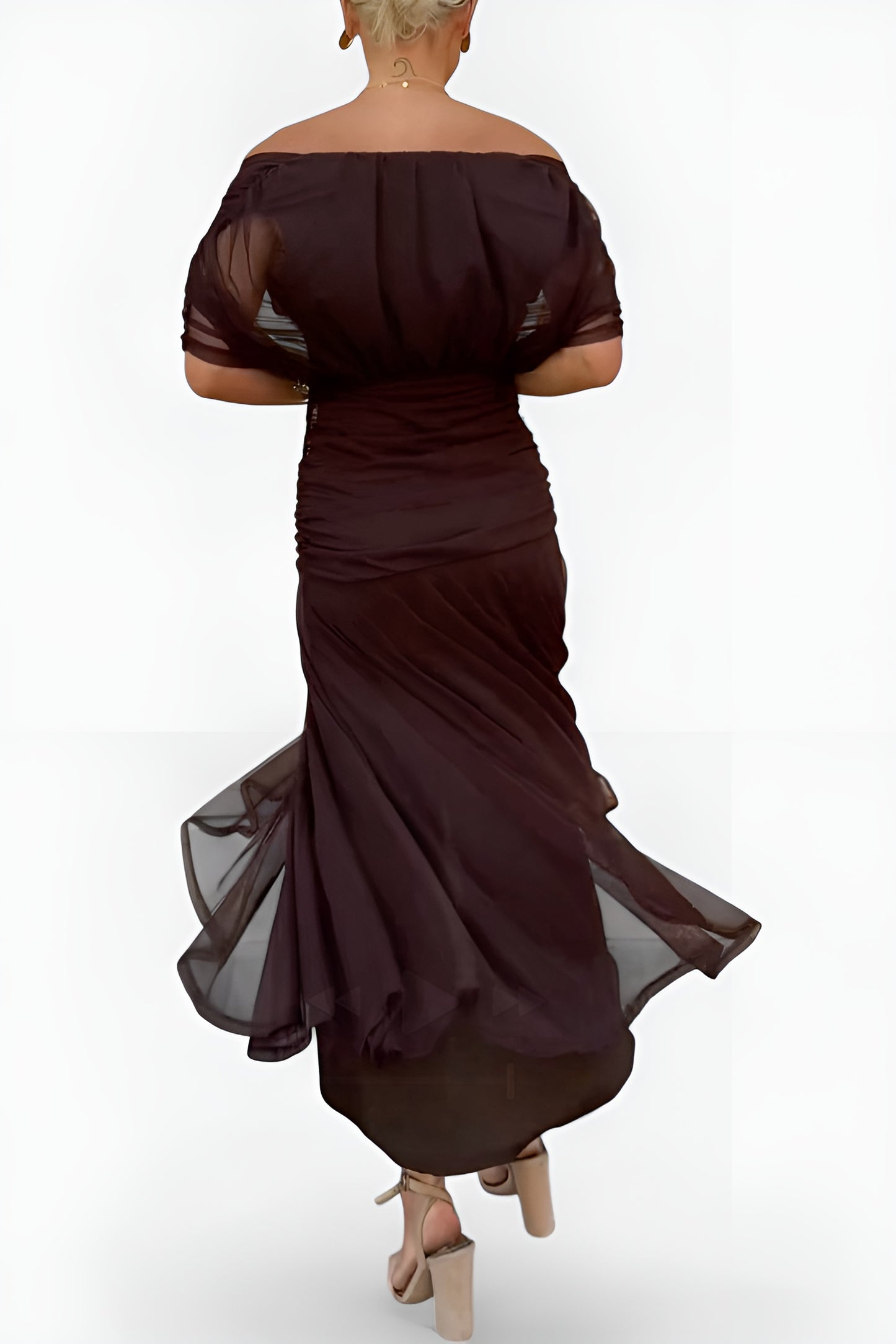 Alondra™ – Robe Longue Fleurie à Col en V