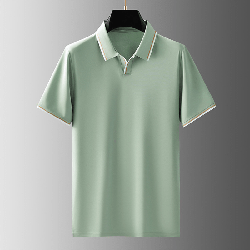 Maxence™ - Polo en Soie Premium
