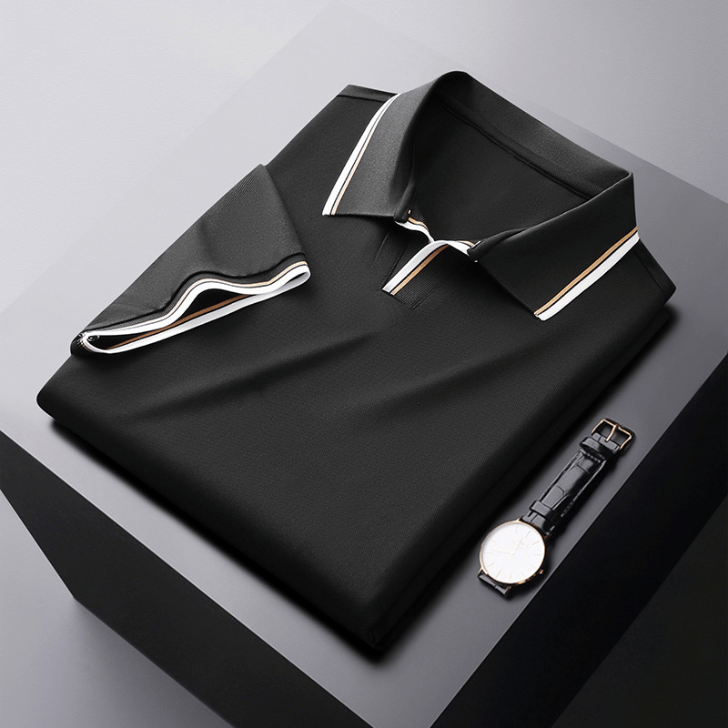 Maxence™ - Polo en Soie Premium