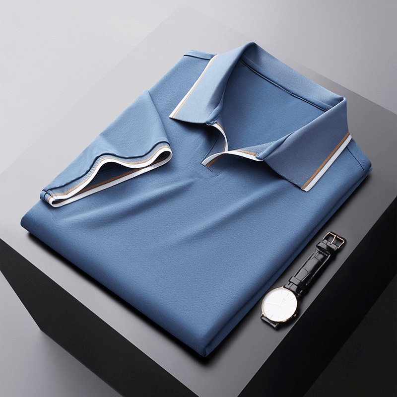 Maxence™ - Polo en Soie Premium