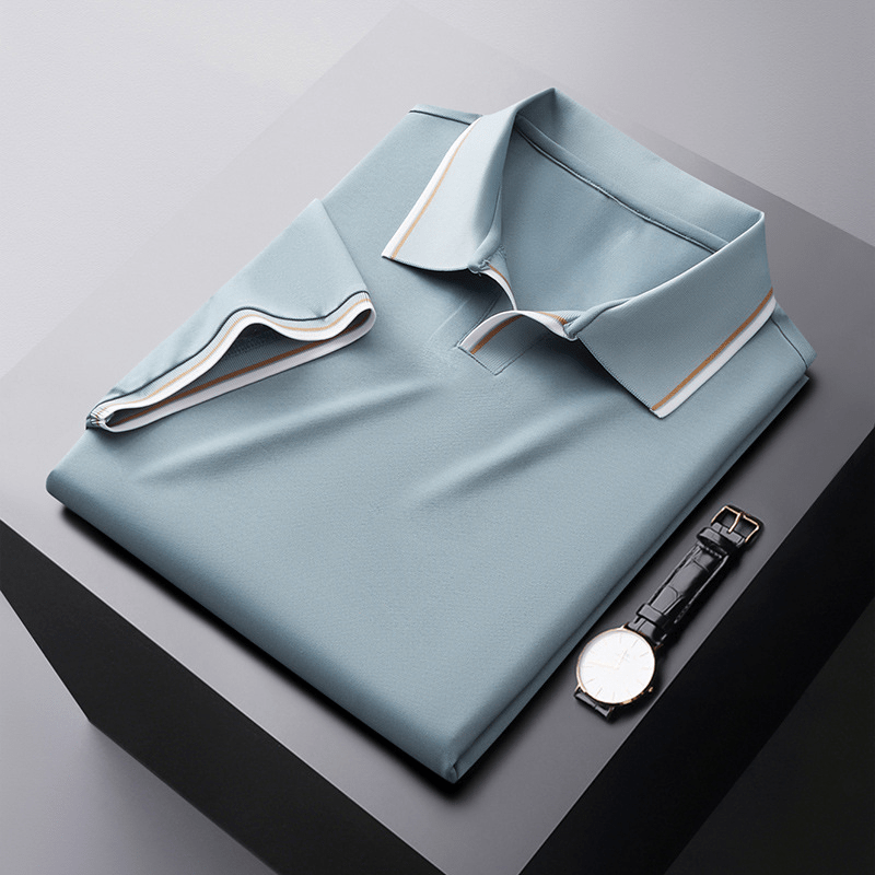 Maxence™ - Polo en Soie Premium