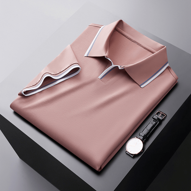 Maxence™ - Polo en Soie Premium