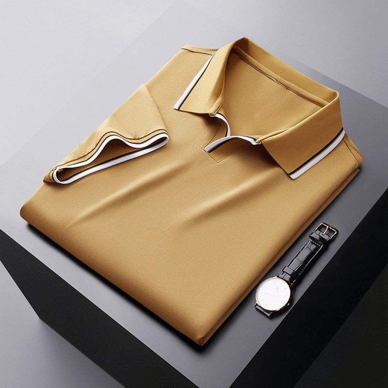Maxence™ - Polo en Soie Premium