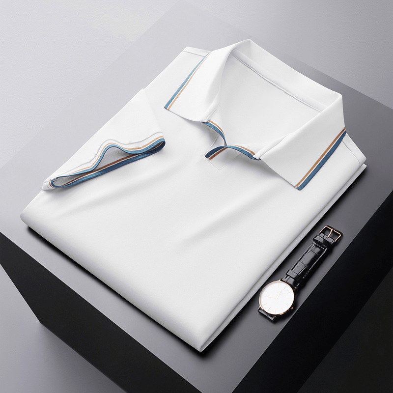 Maxence™ - Polo en Soie Premium