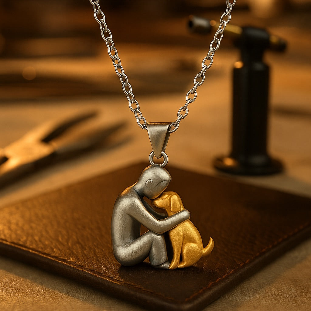 Elivo™ | Collier pendentif Étreinte