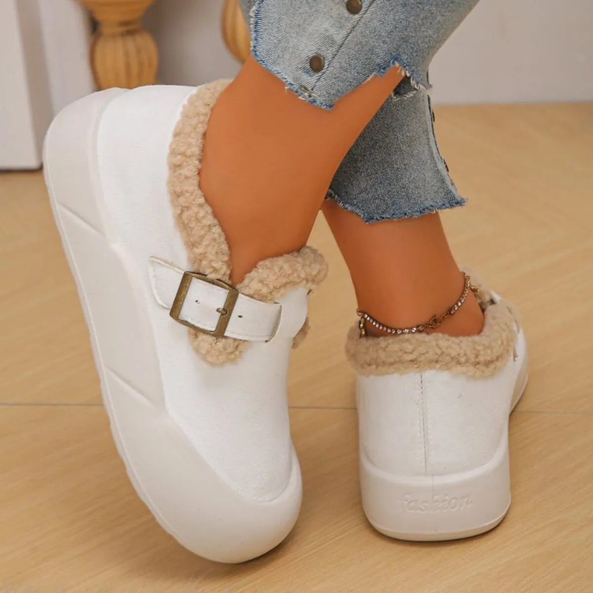 Élina™ – Chaussures Chaudes et Confortables