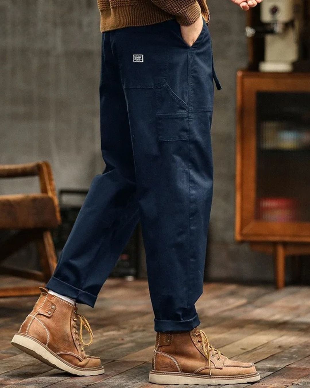 Elivo-Paris | Pantalon cargo classique
